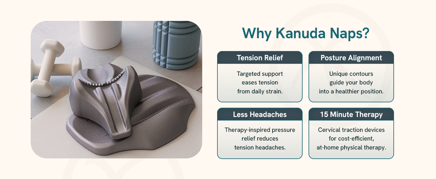 Kanuda | Head Nap – Cervical Traction Device for Neck Pain Relief