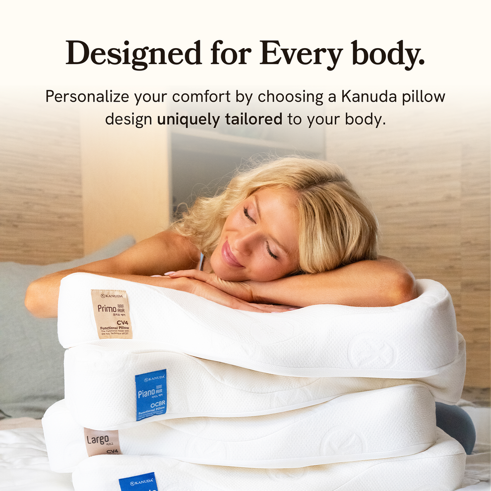 Primo Air – Versatile Cervical Pillow for Neck Pain Relief | Kanuda