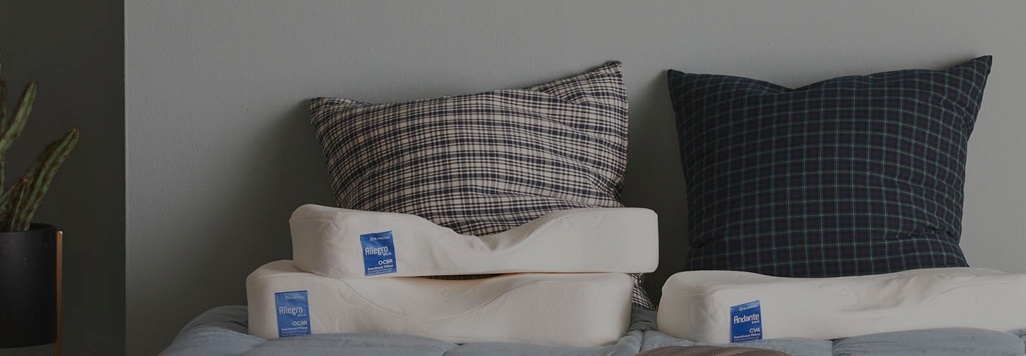 Kanuda's memory foam pillows that are designed by a physical therapist